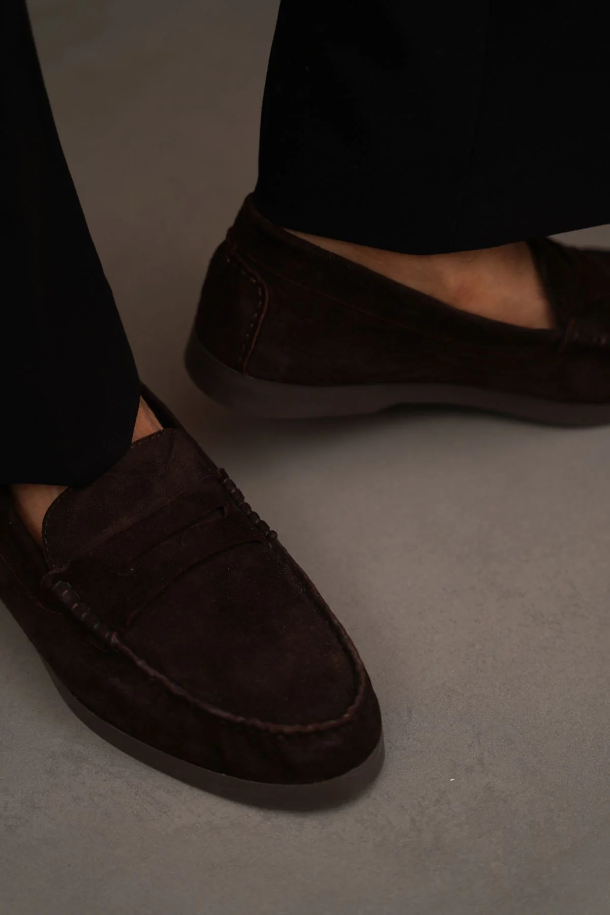 GOAT SUEDE LEATHER LOAFERS - Image 2