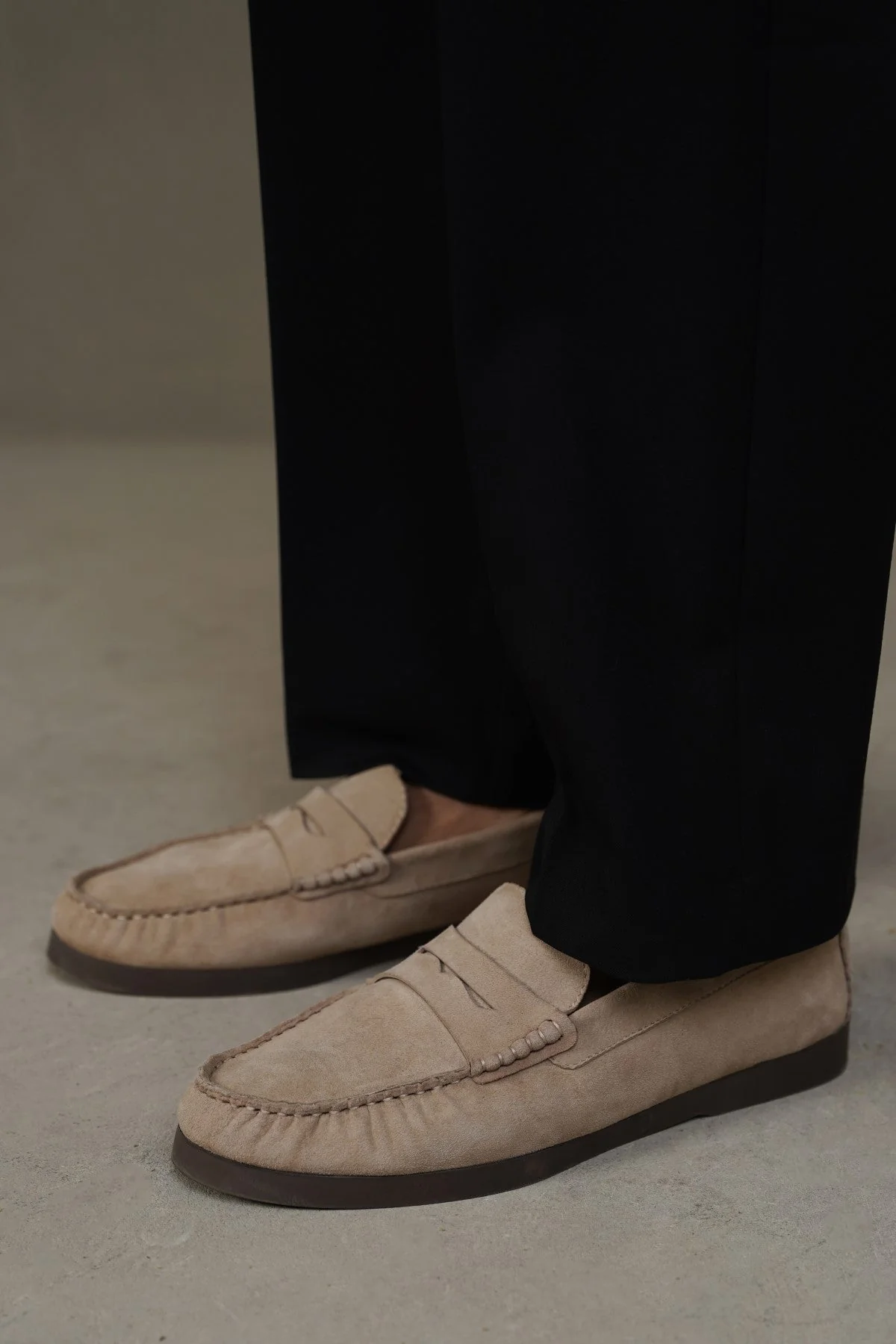 GOAT SUEDE LEATHER LOAFERS - Image 8