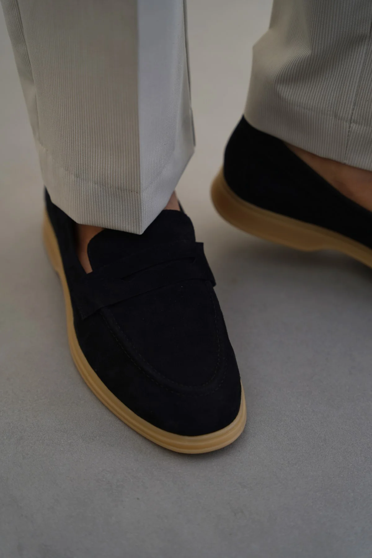 GOAT SUEDE PENNY LOAFERS - Image 3