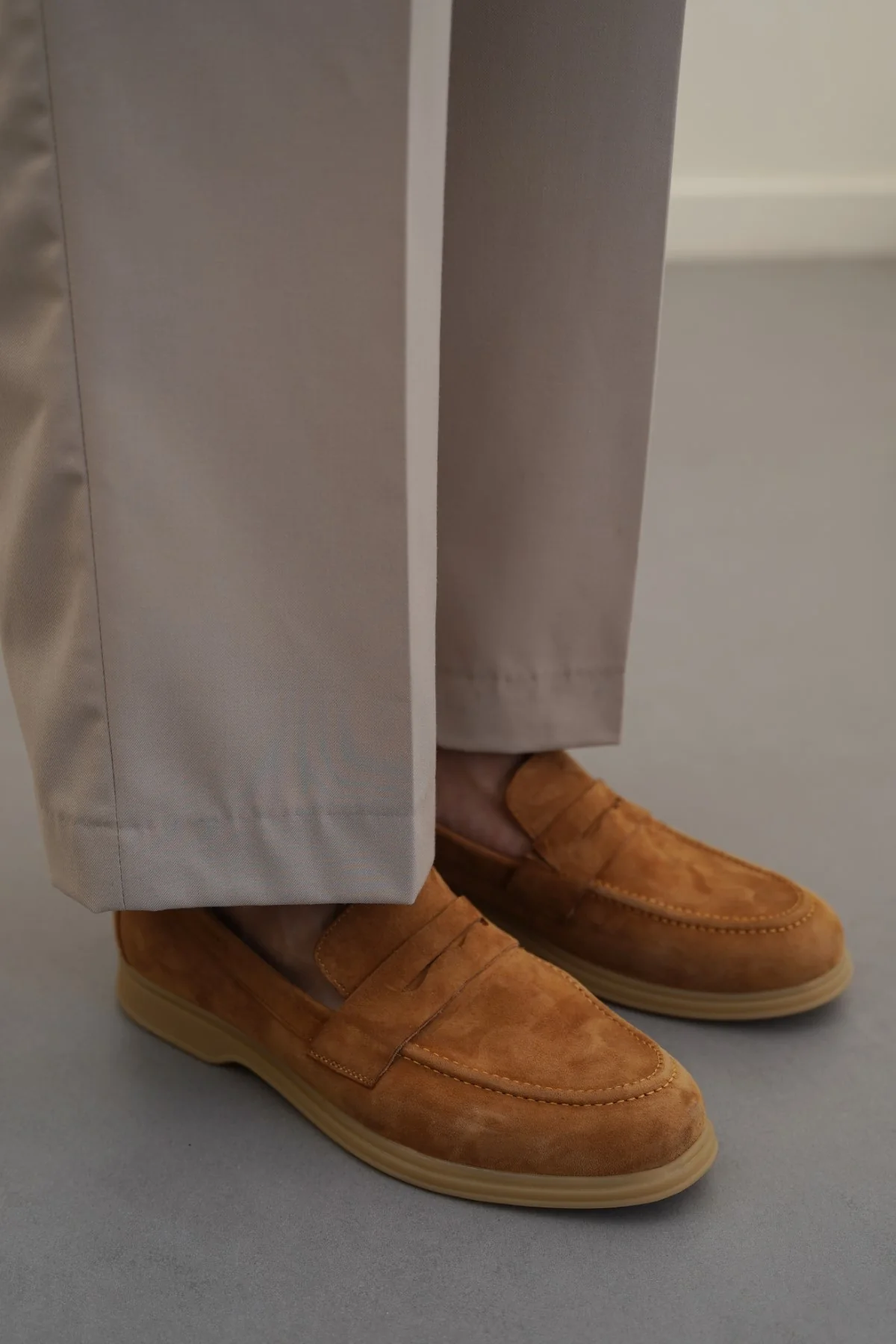 GOAT SUEDE PENNY LOAFERS - Image 6