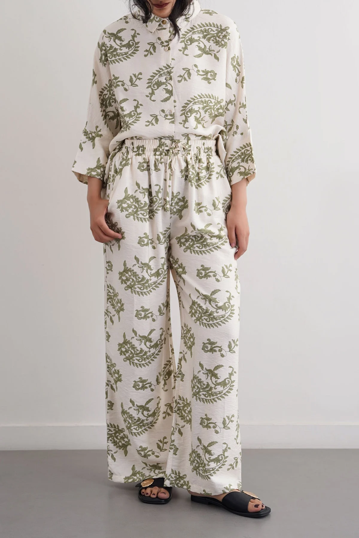 GREEN BARCA PANTS - Image 4