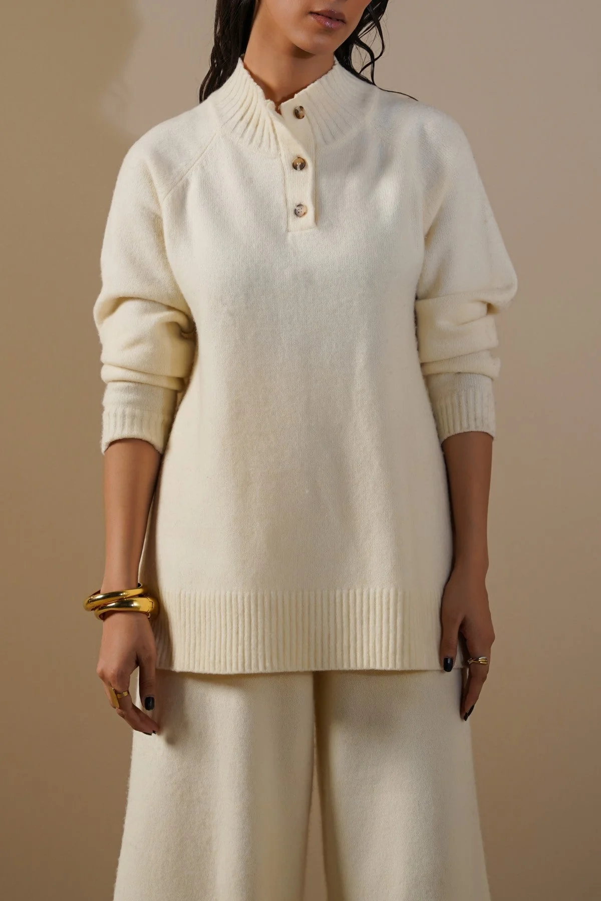 HENLEY RIBBED PULLOVER - Image 3