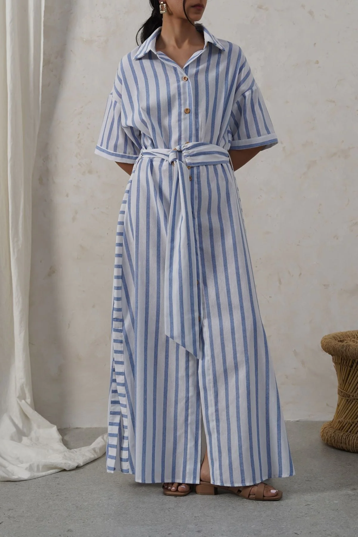 HOLIDAY LINEN DRESS - Image 2
