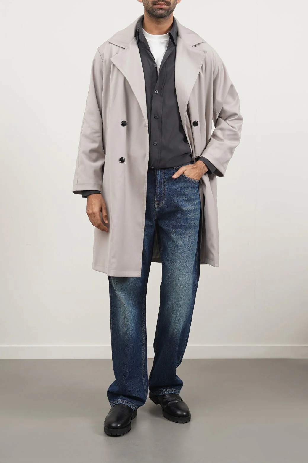HOLMES LINED TRENCH COAT - Image 4