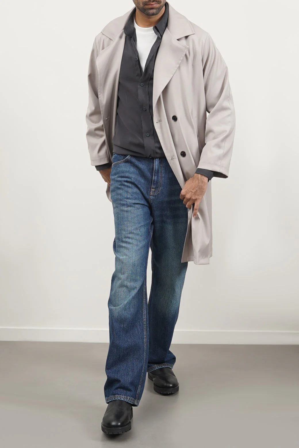 HOLMES LINED TRENCH COAT - Image 5