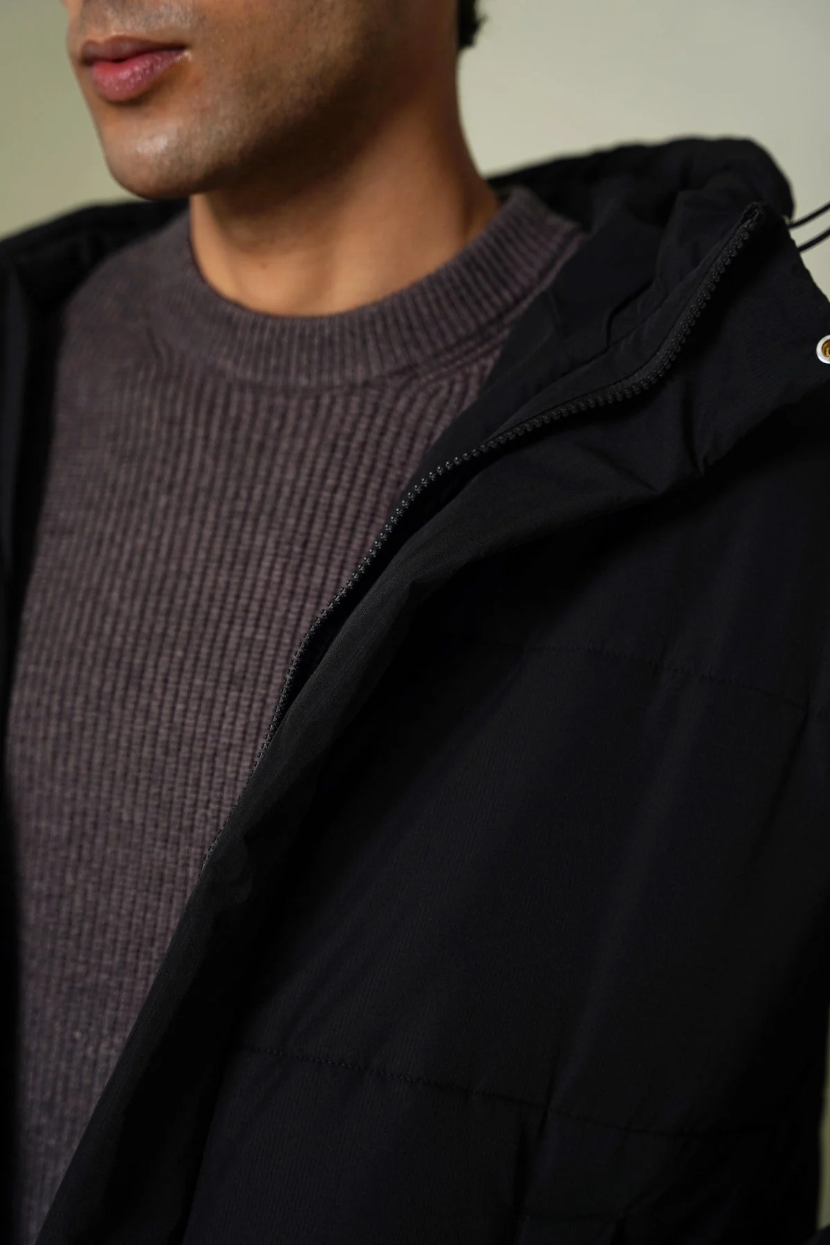 HOODED PUFFER JACKET - Image 3