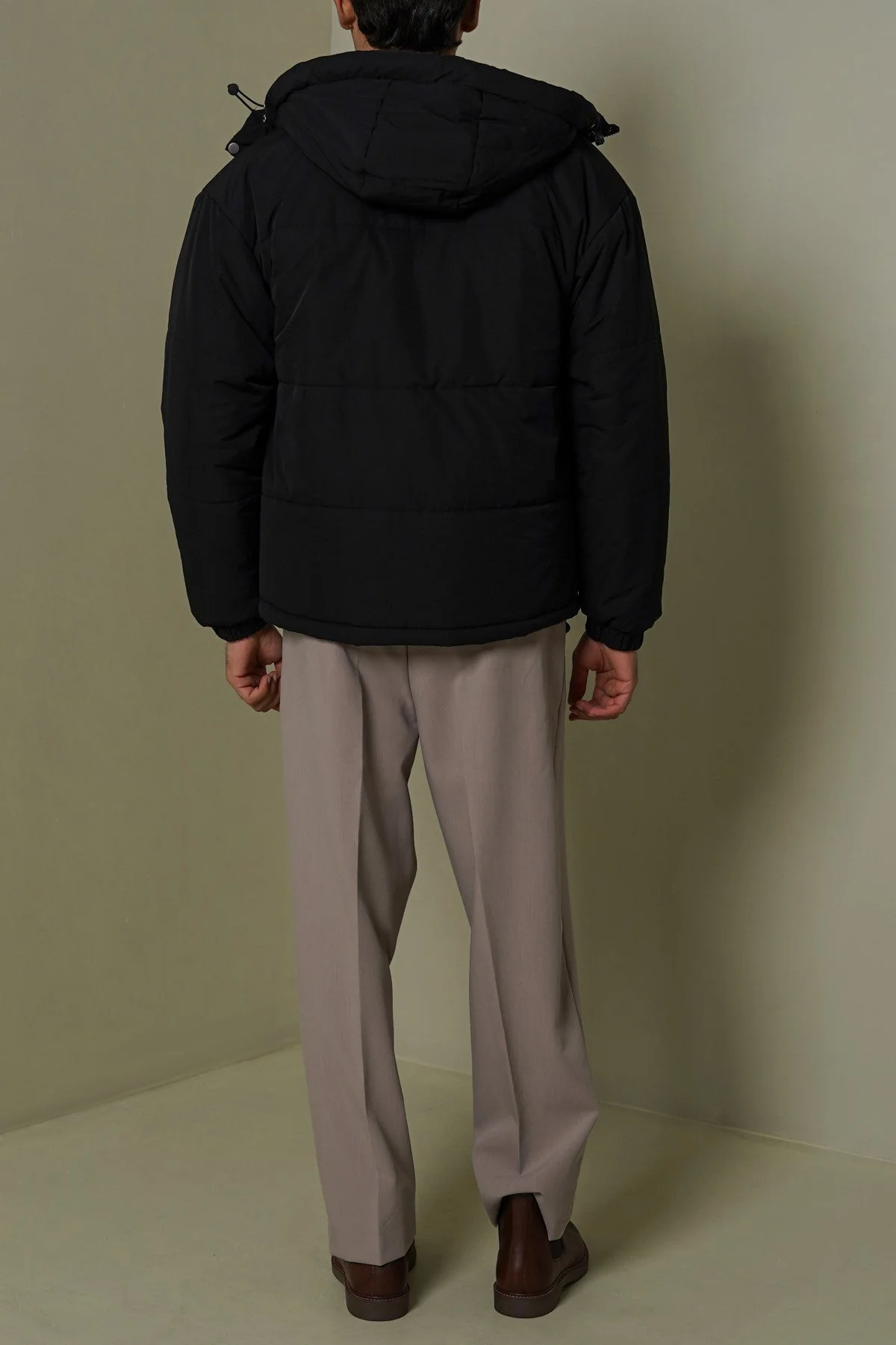 HOODED PUFFER JACKET - Image 5