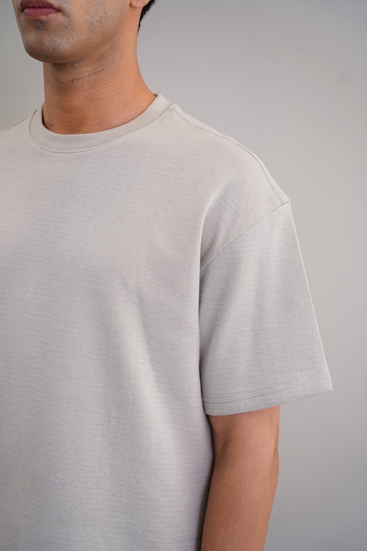 JACQUARD COTTON CLASSIC TEE - Image 3