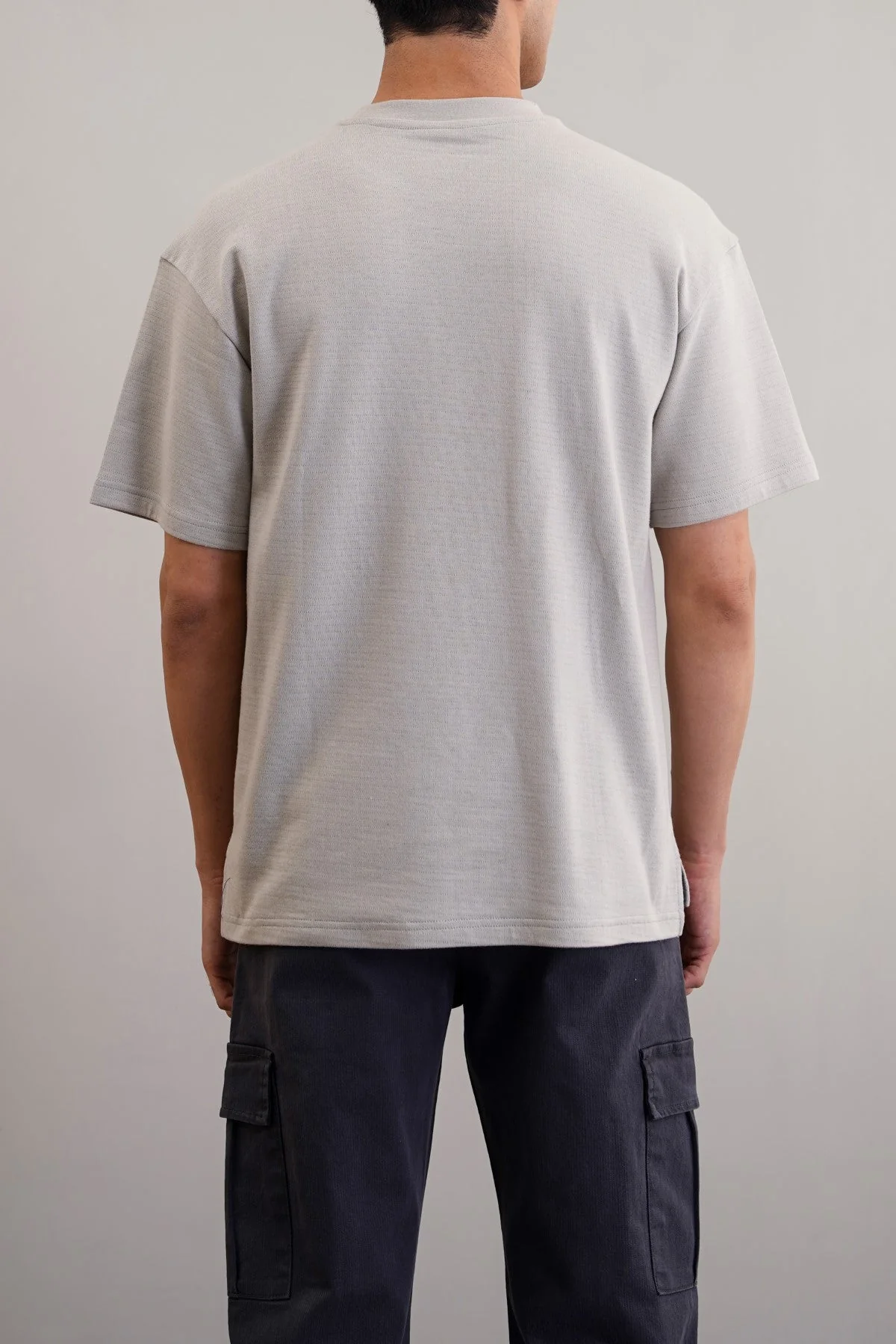JACQUARD COTTON CLASSIC TEE - Image 5