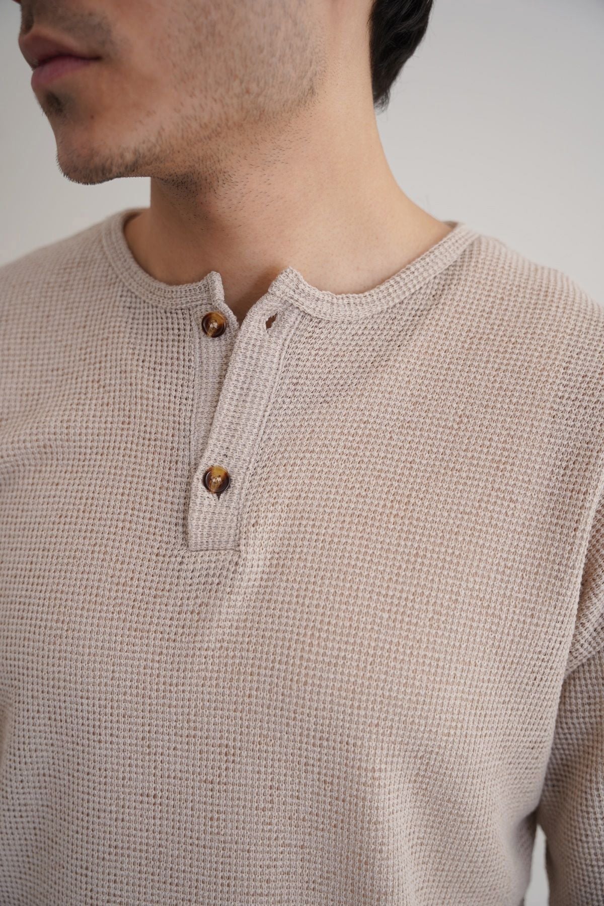 JACQUARD HENLEY - Image 4