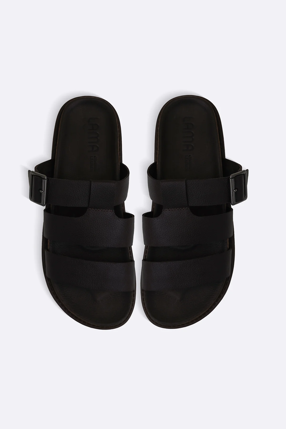 LEATHER BUCKLE SLIDES - Image 3