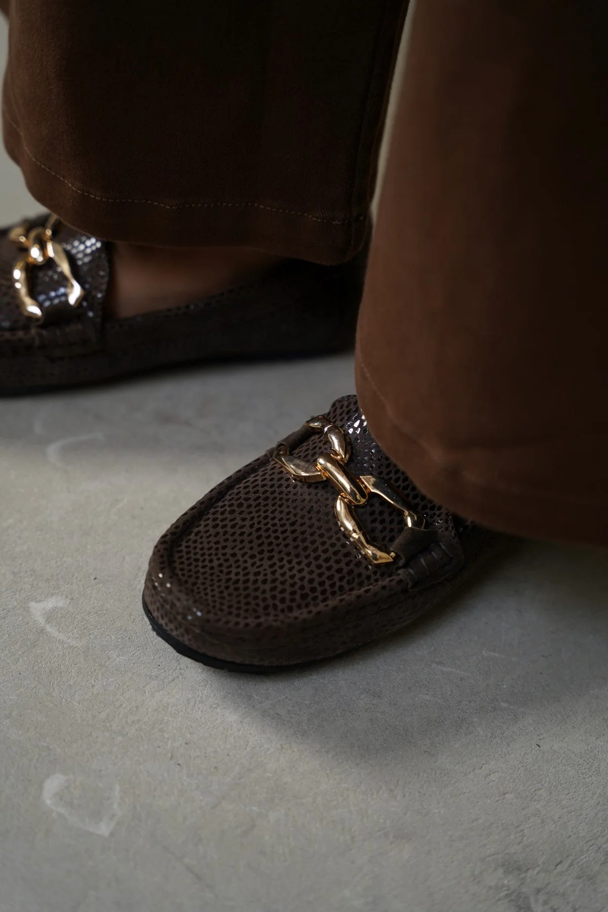 METAL LEATHER LOAFERS - Image 3
