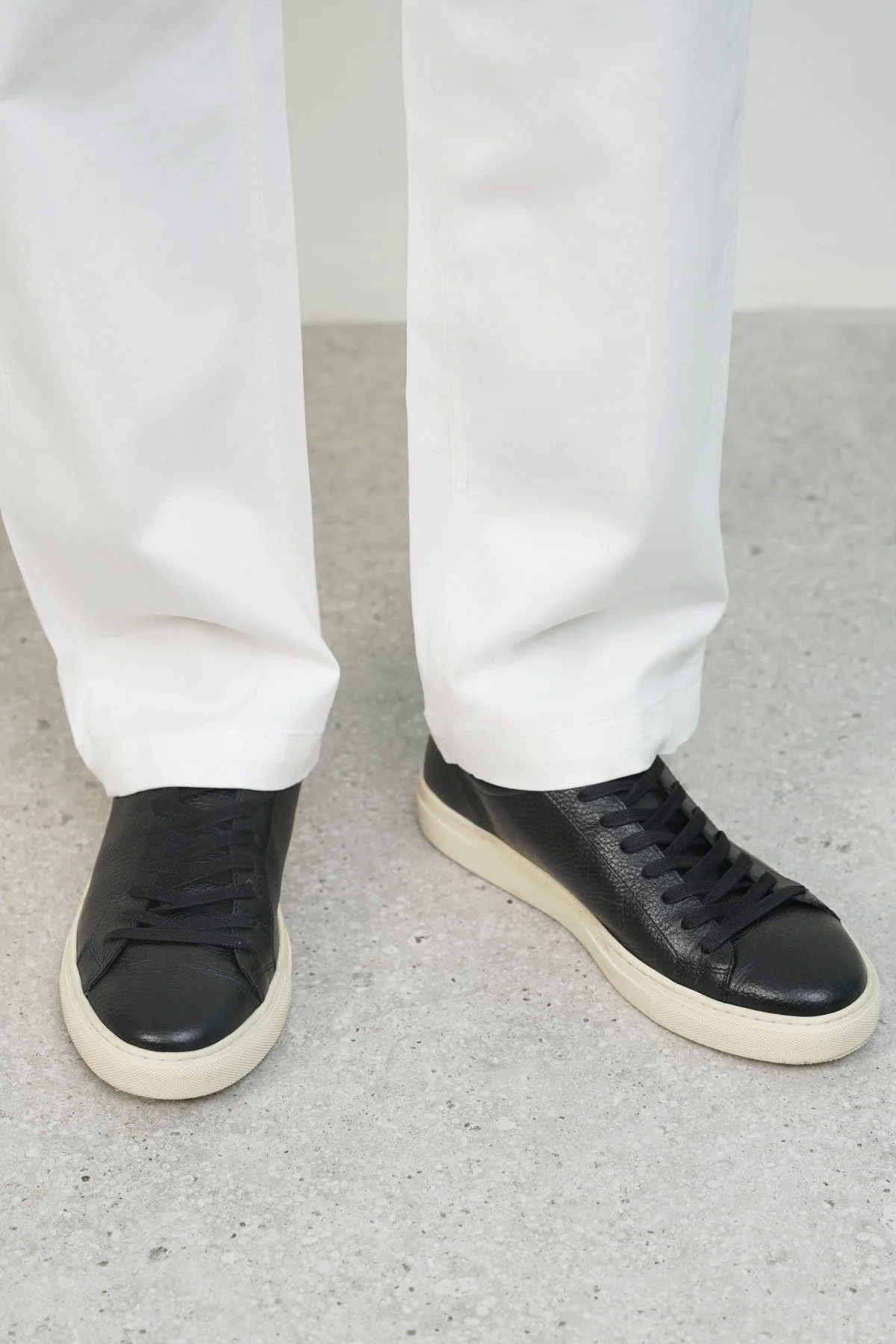 LEATHER SNEAKERS - Image 3