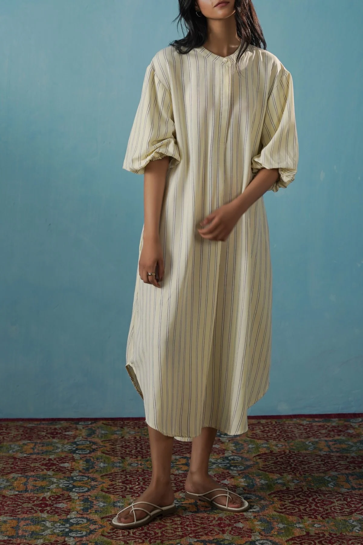 LEMON LINE SUMMER DRESS