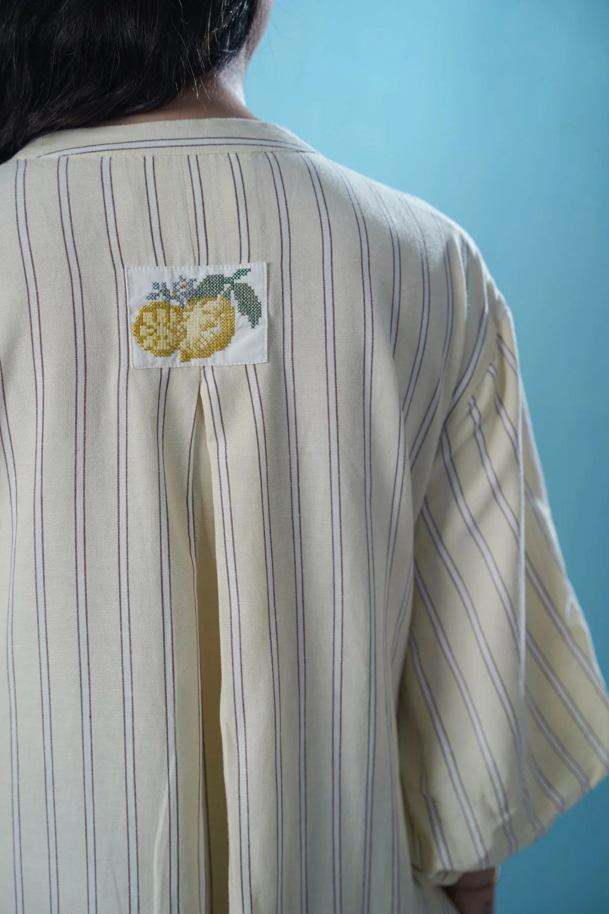 LEMON LINE SUMMER DRESS - Image 7