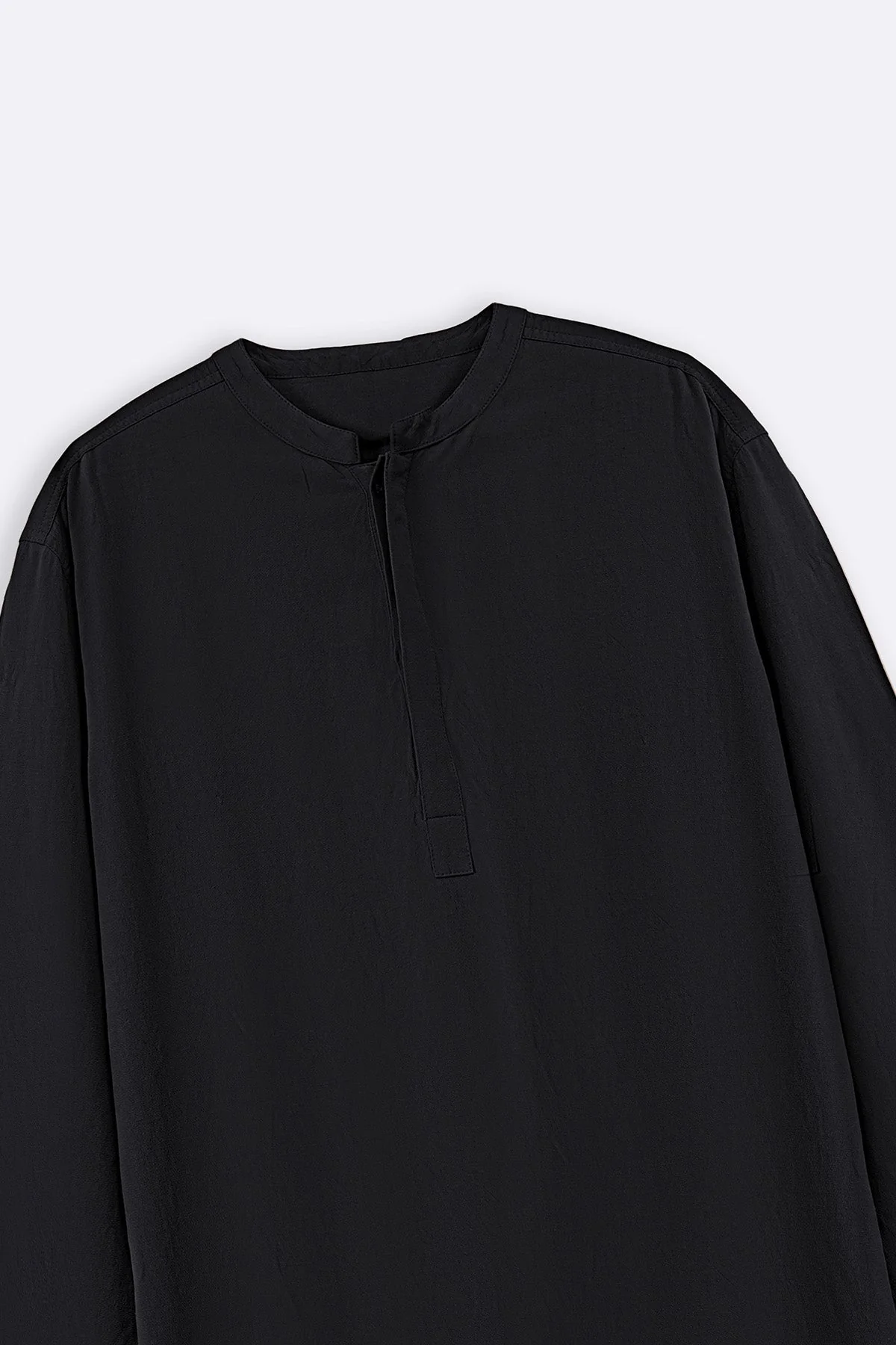 LINEN BLEND LONG SHIRT - Image 6
