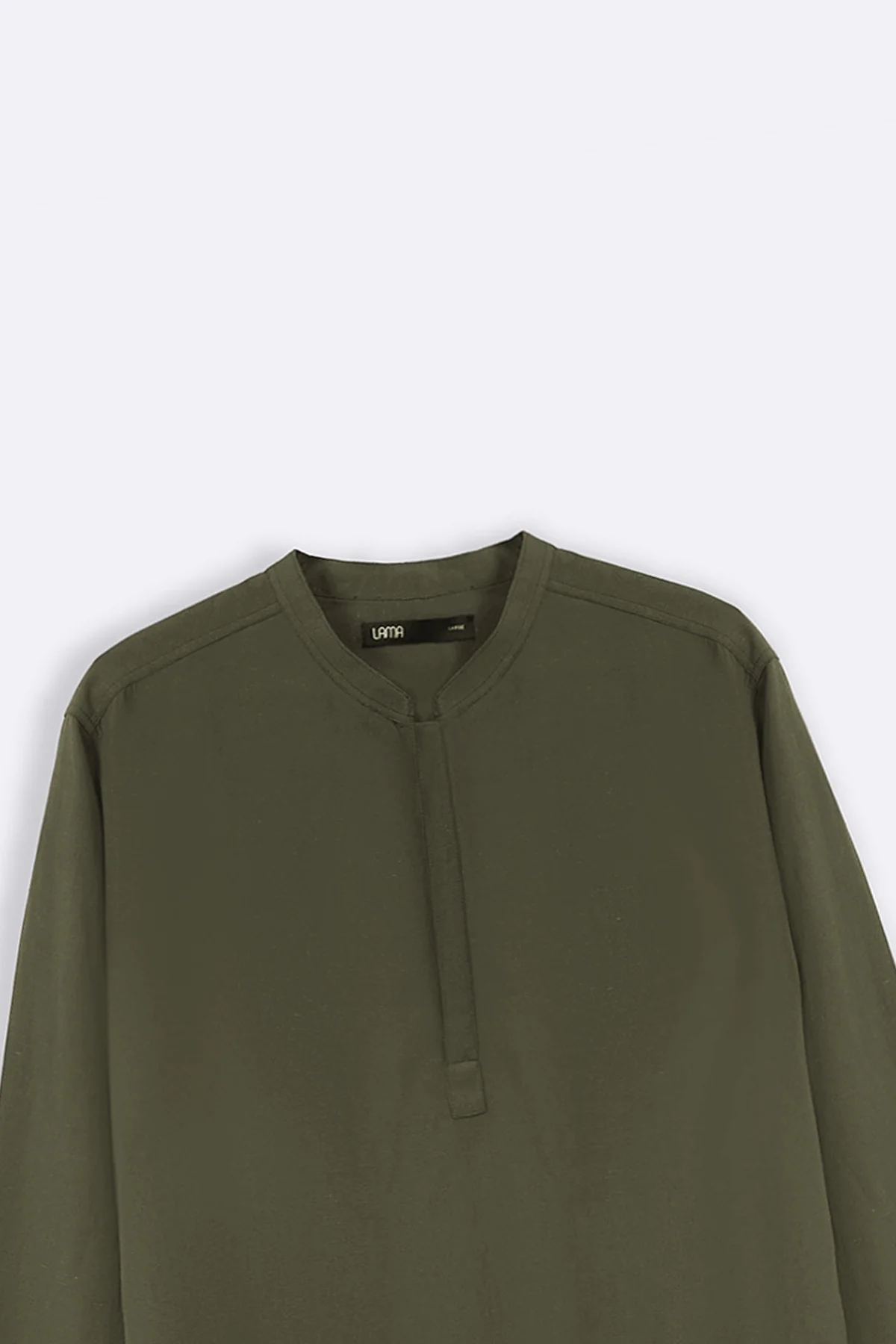 LINEN BLEND LONG SHIRT - Image 8