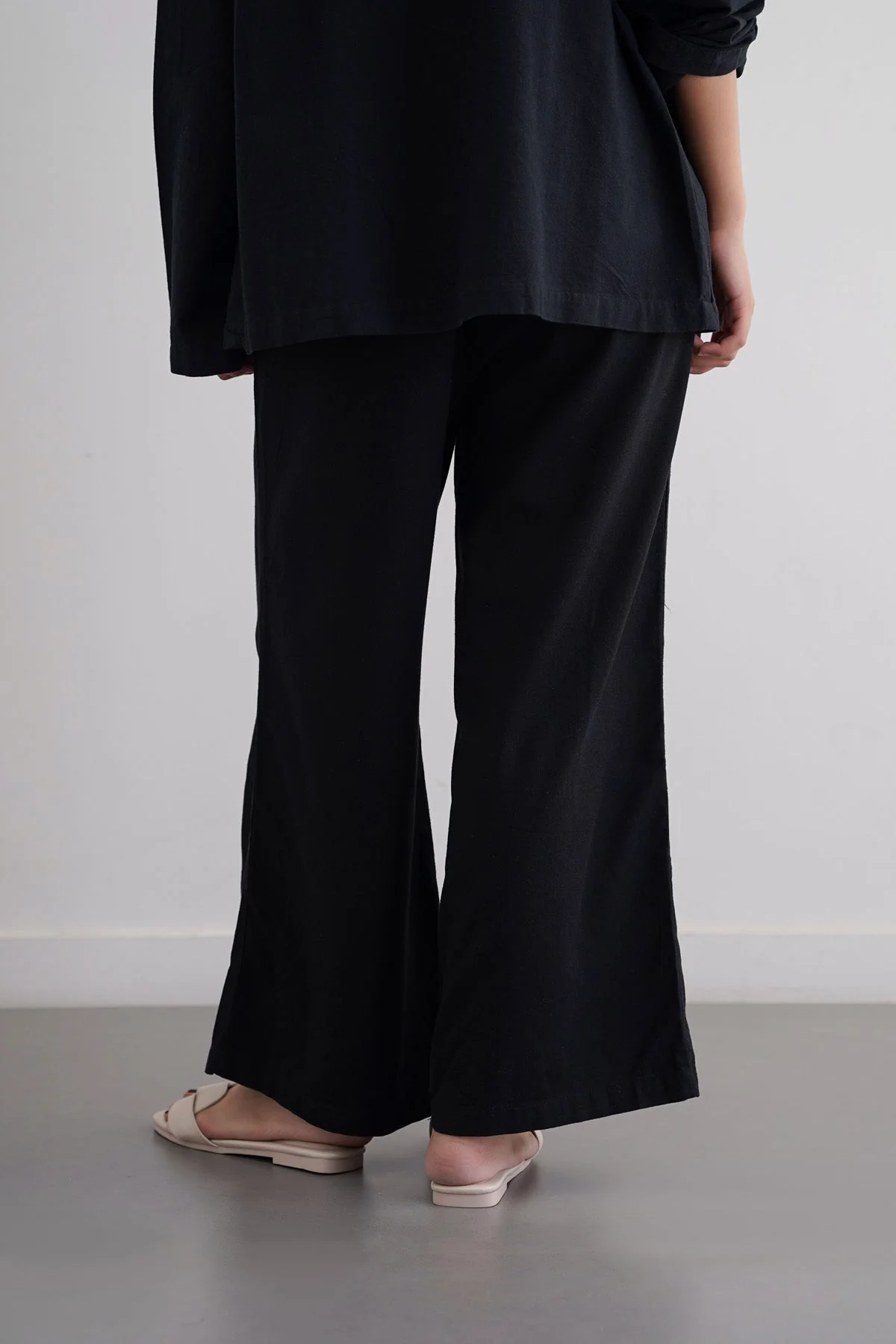 LINEN EASY TROUSERS - Image 5
