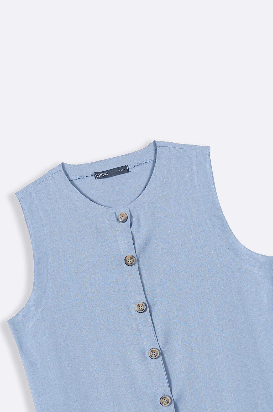 LINEN SAINT TROPEZ BLOUSE - Image 7