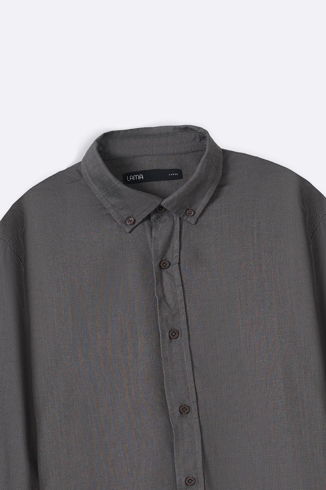 LINEN SLUB COLLAR SHIRT - Image 6