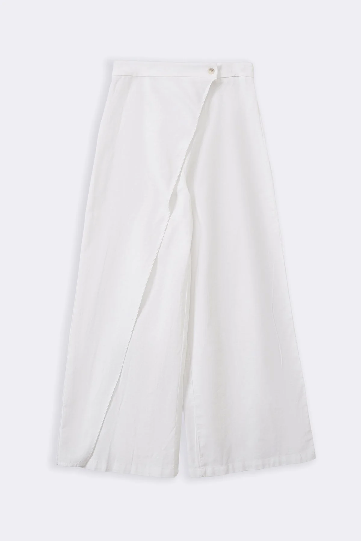 LINEN WRAP PANTS