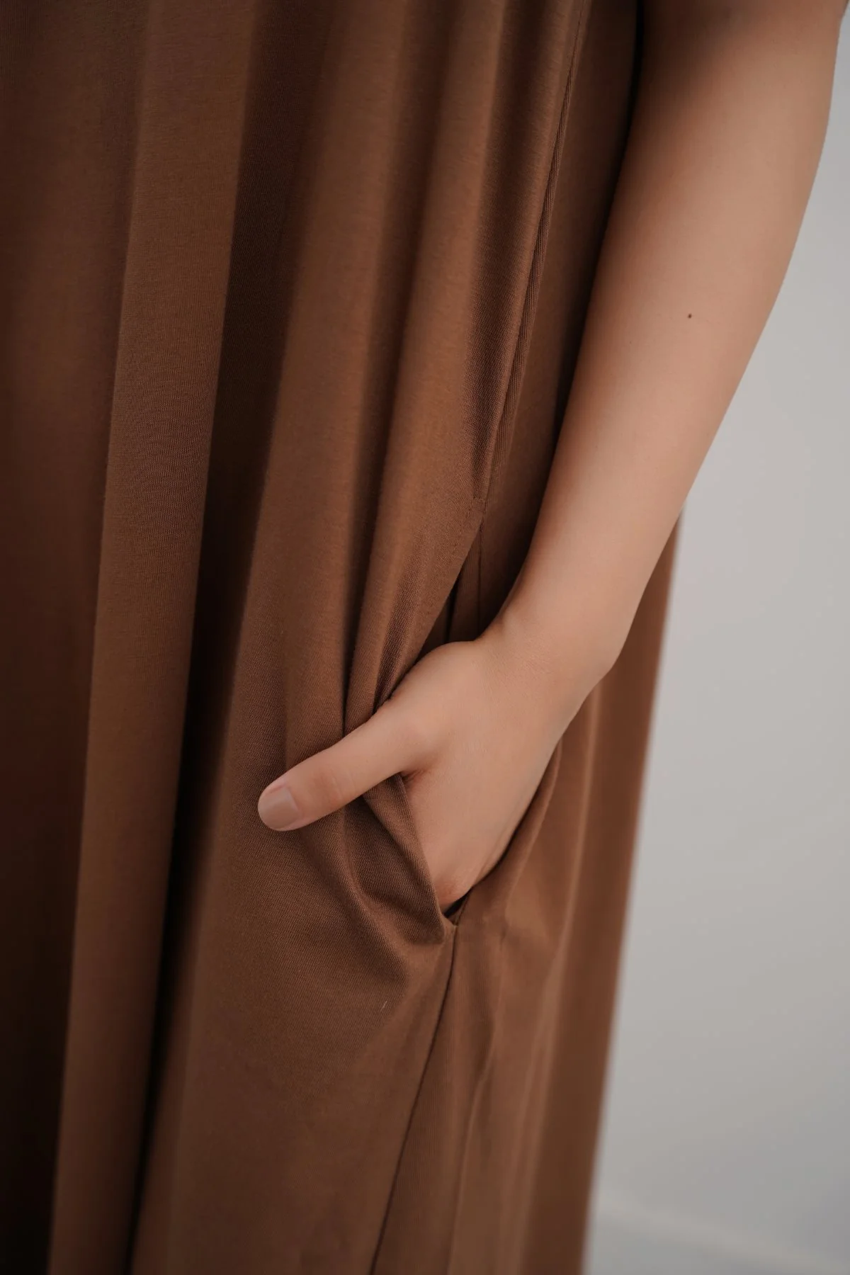 LONG A-LINE DRESS - Image 3
