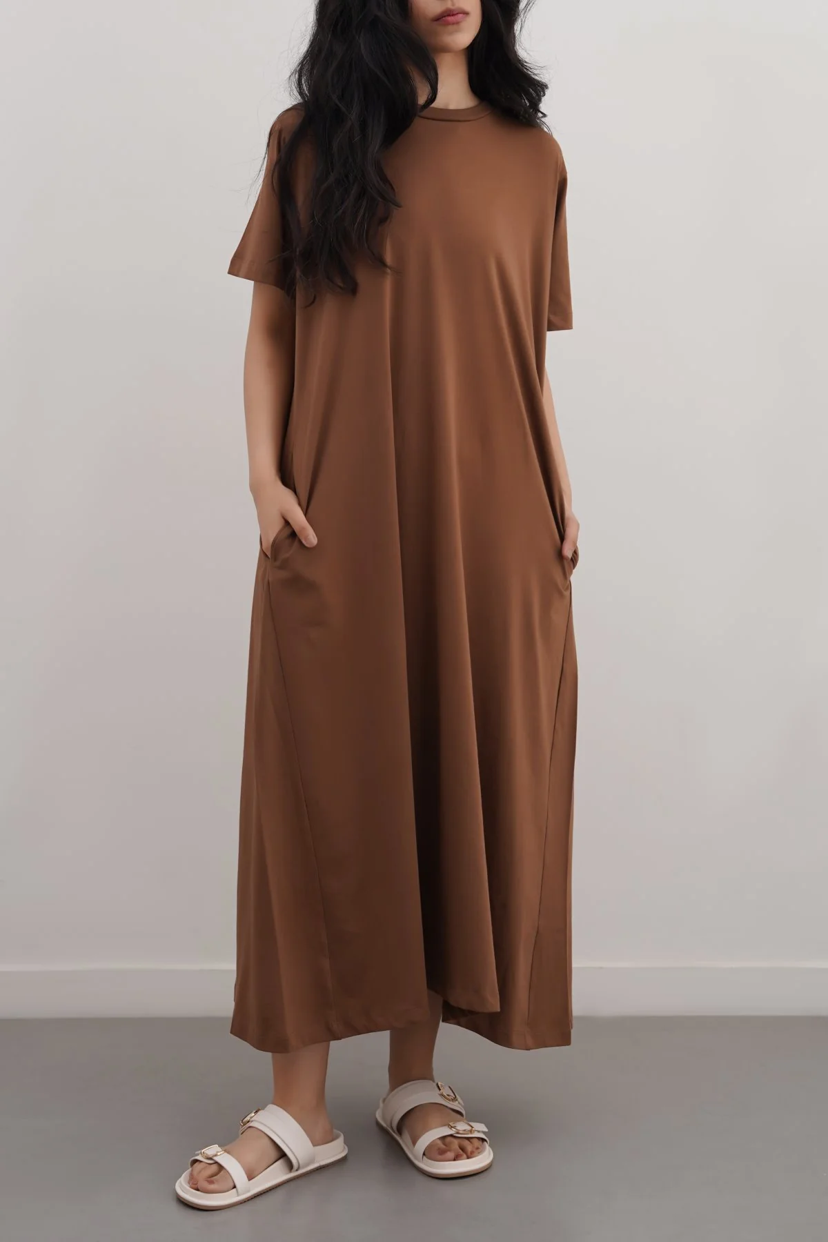 LONG A-LINE DRESS - Image 4