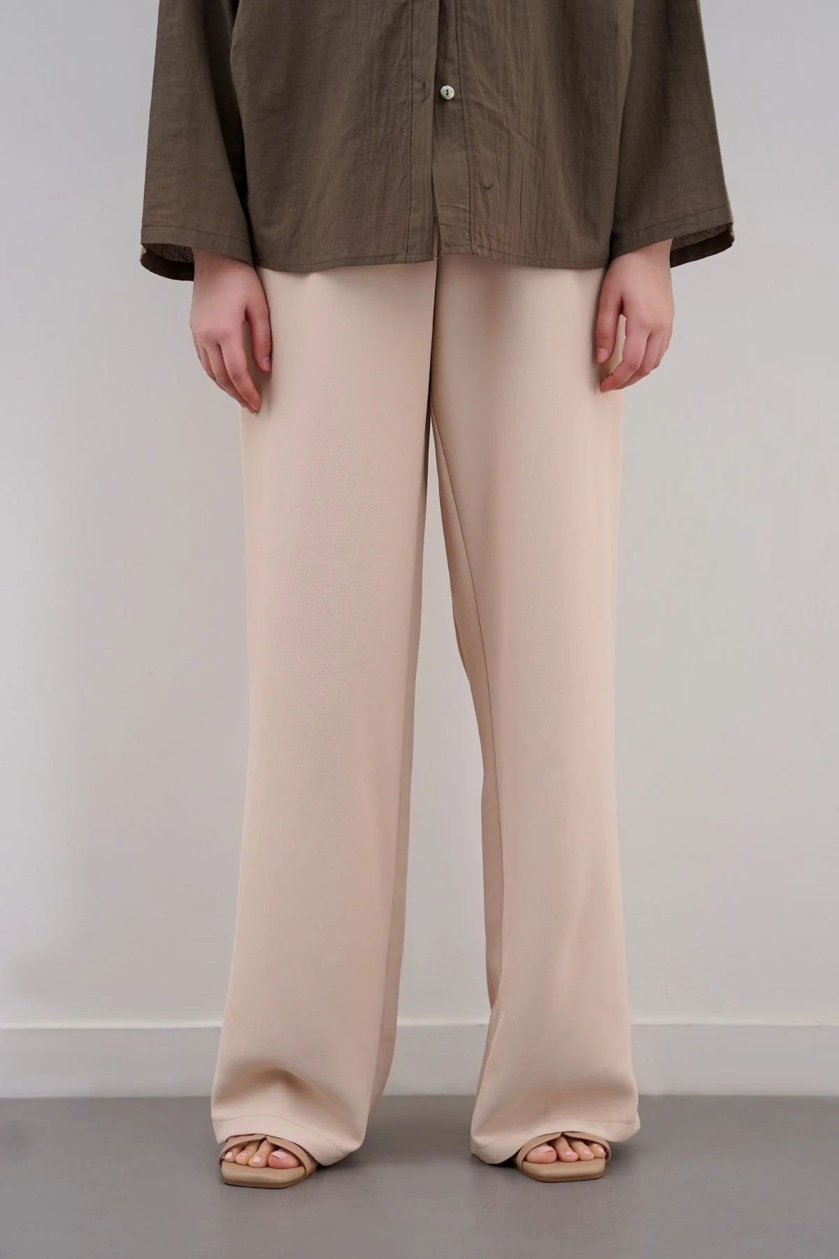 LONG FORMAL STRAIGHT TROUSERS - Image 4