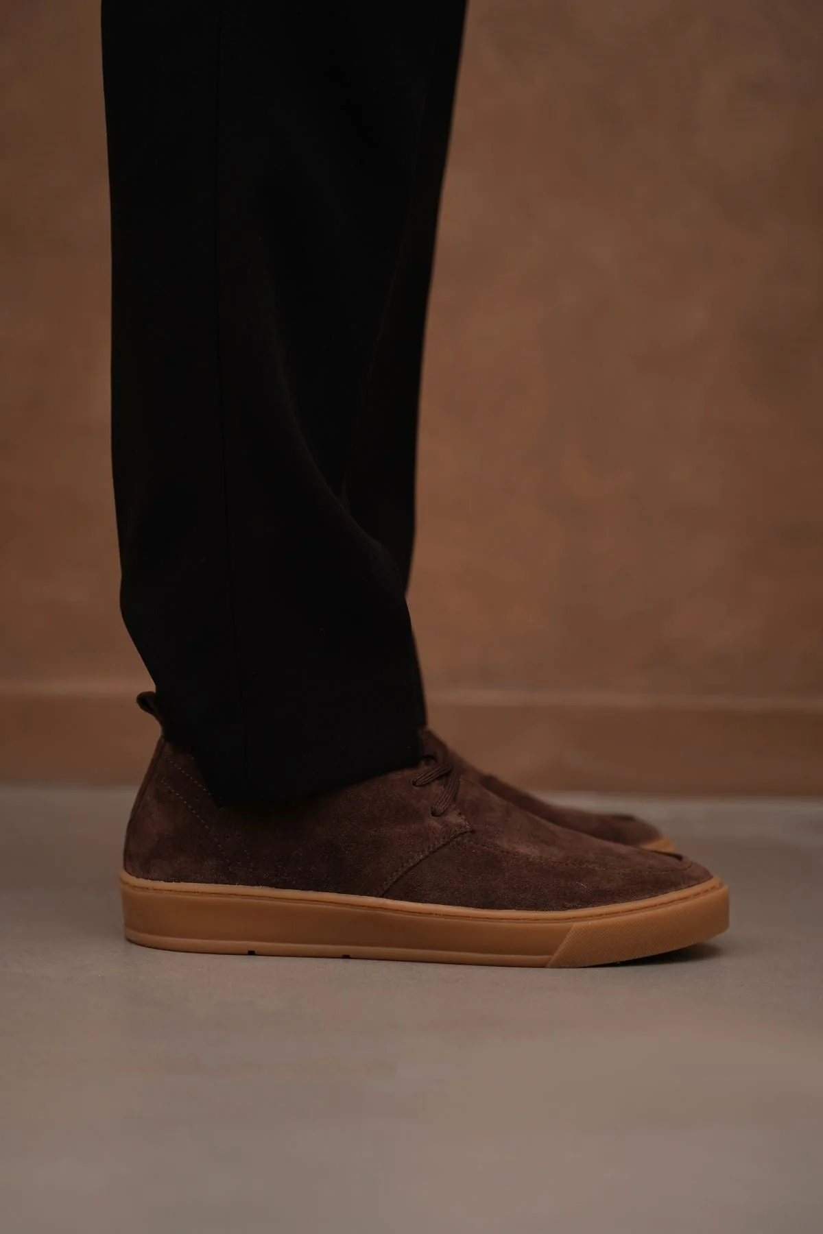 LOW-TOP LEATHER SNEAKERS - Image 5