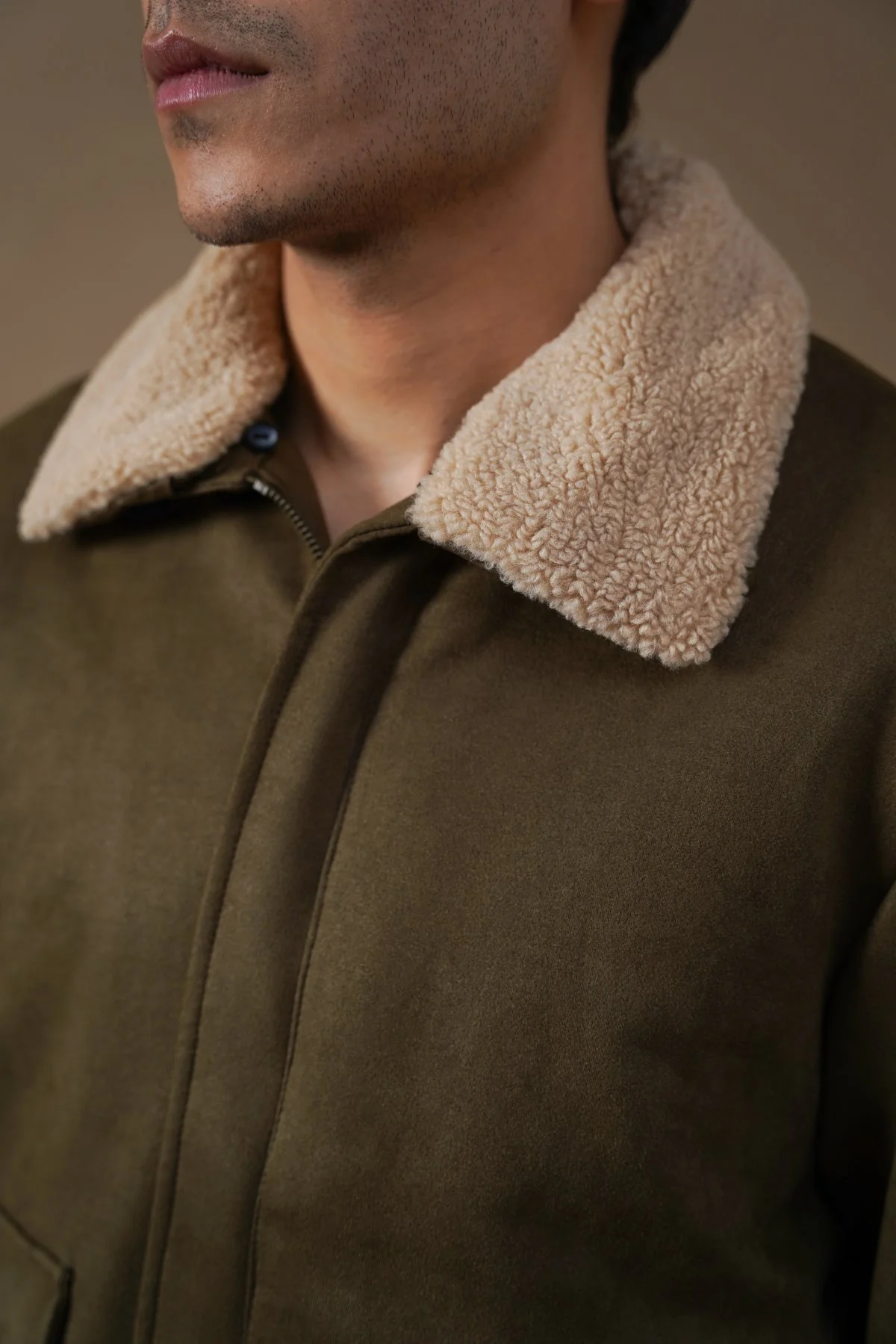 SUEDE AVIATOR JACKET - Image 2