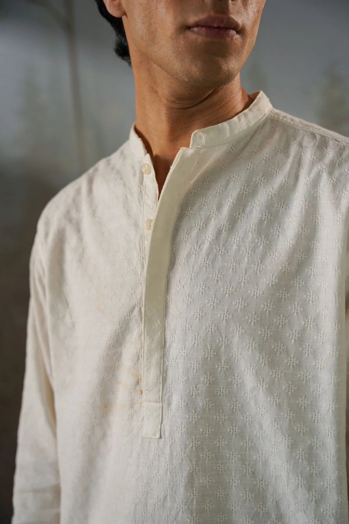 TEXTURED JACQUARD SHIRT - Image 3