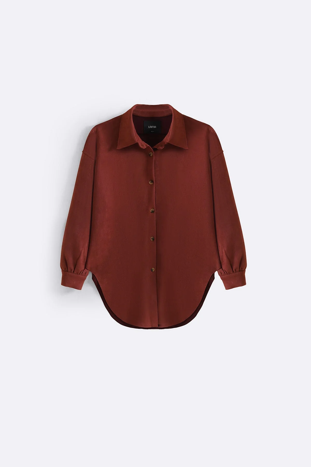 CUT-HEM SUEDE SHIRT - Image 2