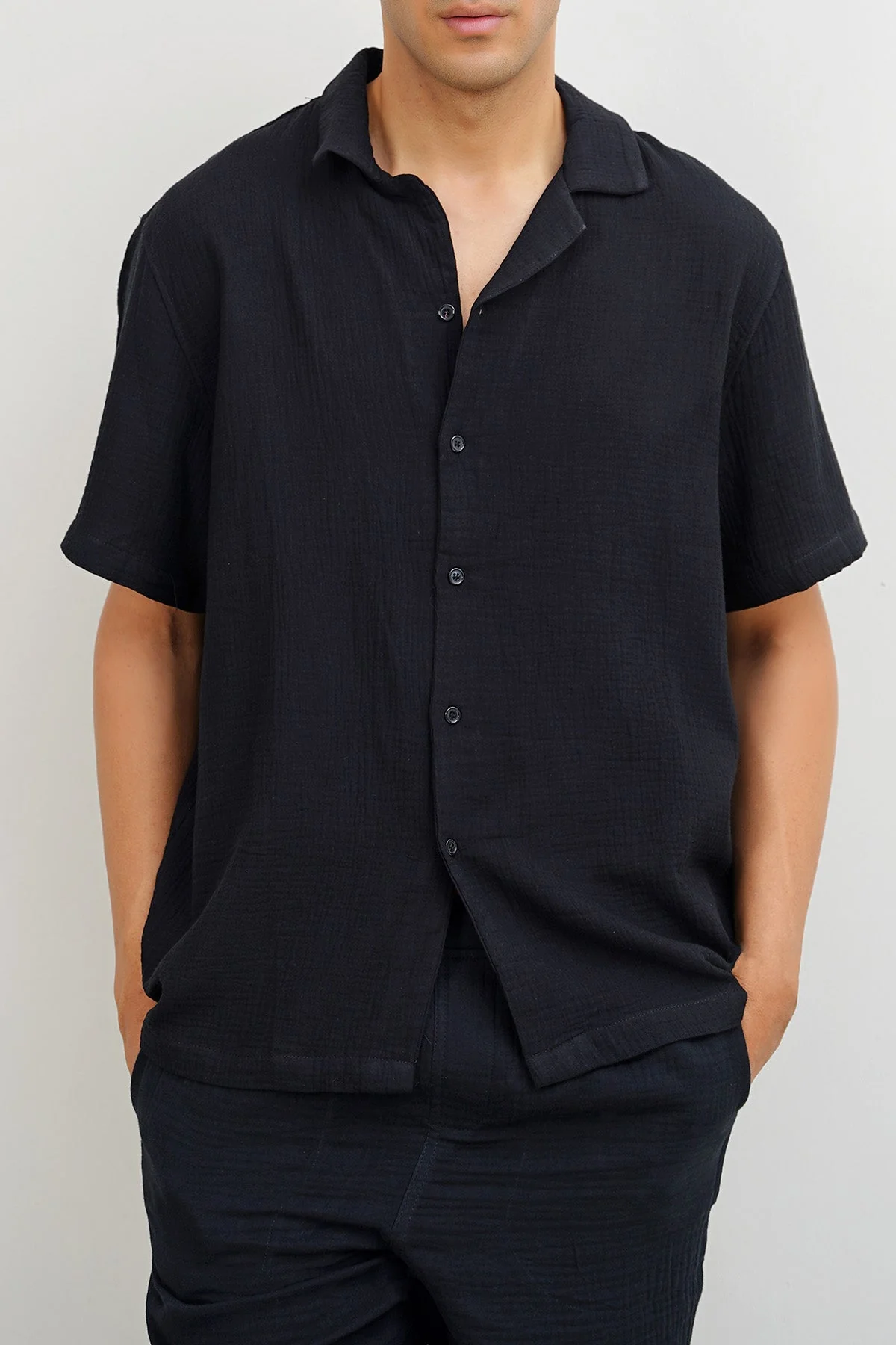 MUSLIN SAFARI SHIRT