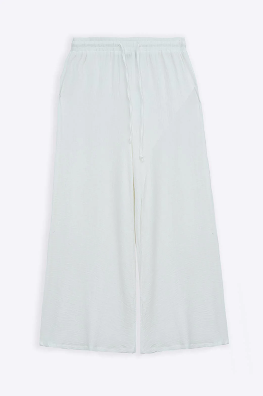 MUSLIN WIDE PANTS