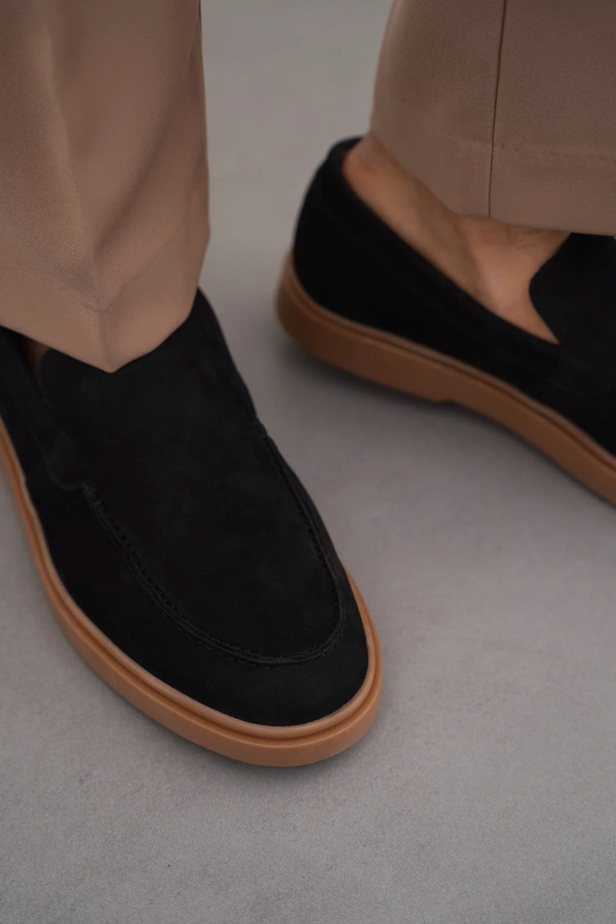NUBUCK LEATHER LOAFERS - Image 2