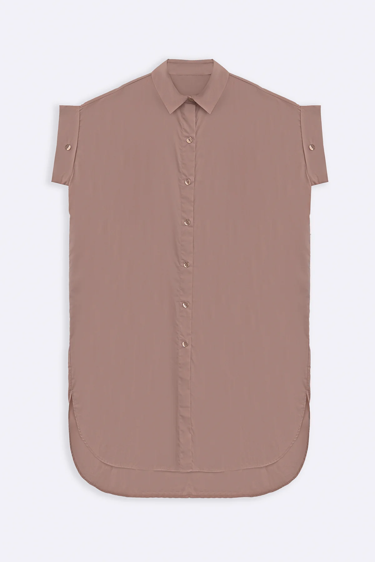 ONE SIZE COTTON SHIRT DRESS - Image 2