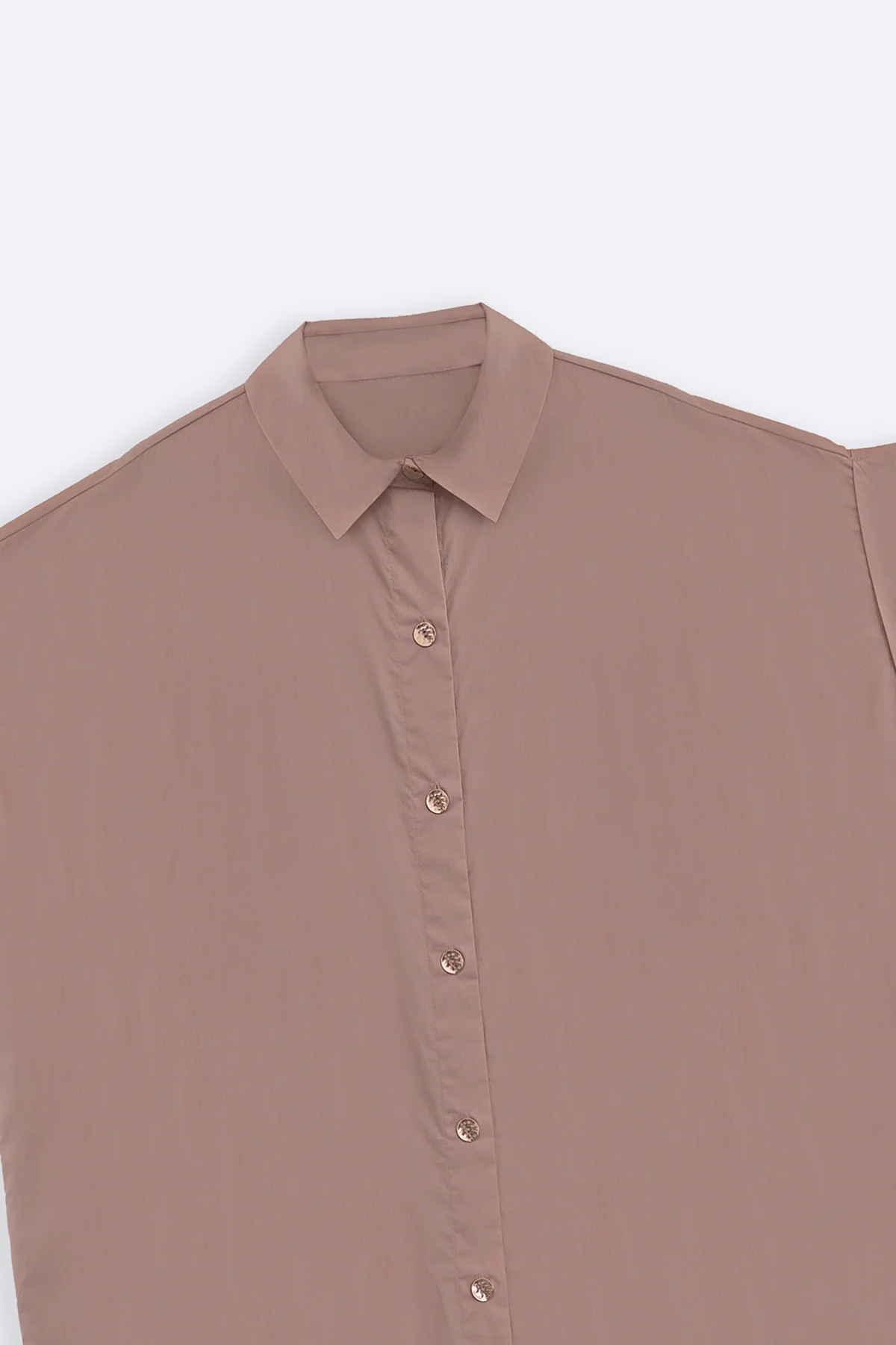 ONE SIZE COTTON SHIRT DRESS - Image 7
