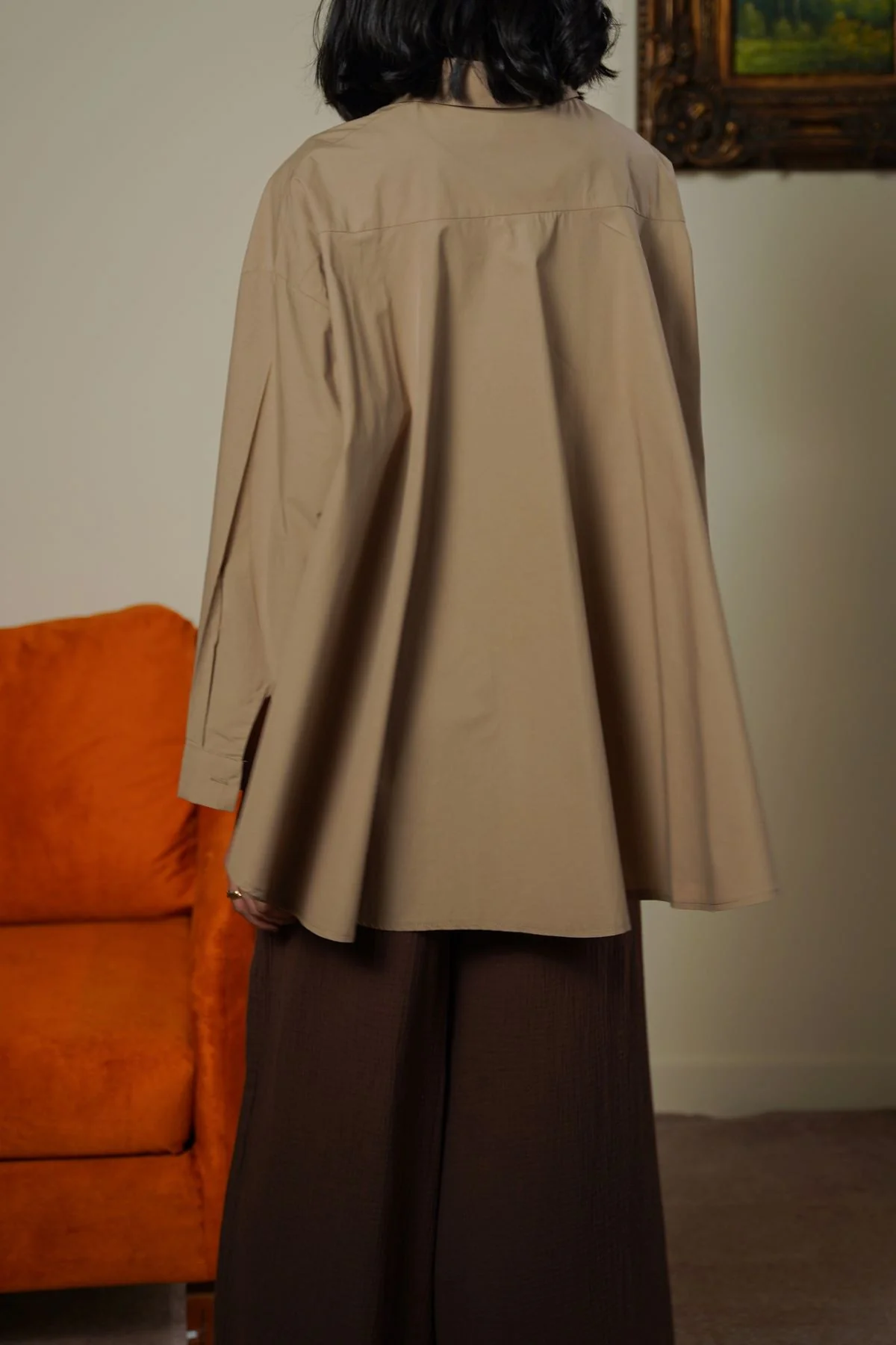 OVERSIZED COTTON BLOUSE - Image 5