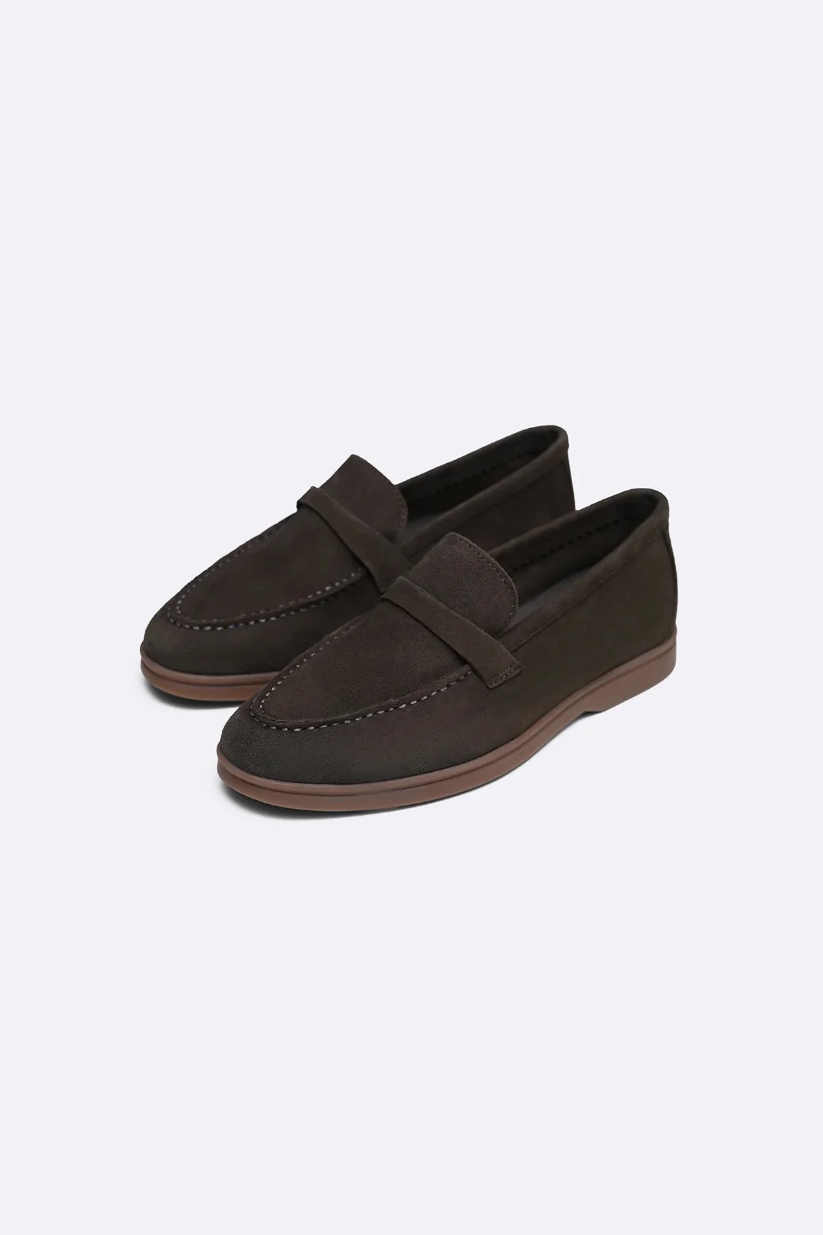 PALM & PEBBLE LEATHER LOAFERS - Image 5
