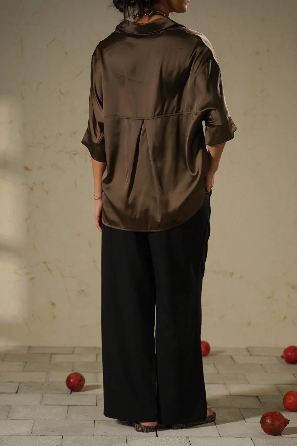 PANTS WITH STATEMENT DRAWSTRING - Image 4