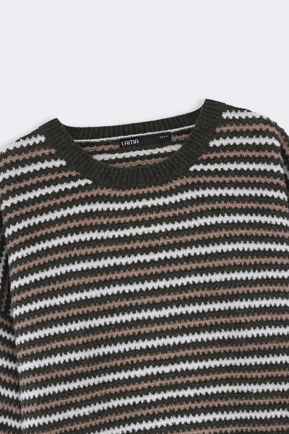 PINSTRIPE WEAVE SWEATER - Image 2