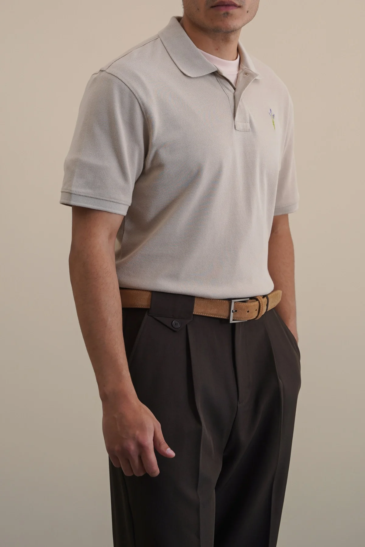 PIQUE POLO SHIRT - Image 3