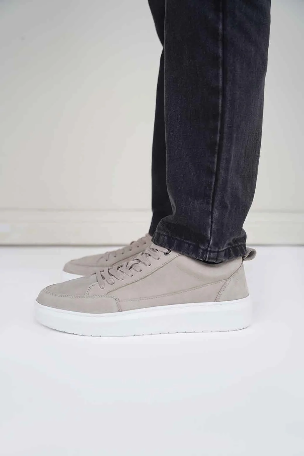 PLATFORM LEATHER SNEAKERS - Image 4