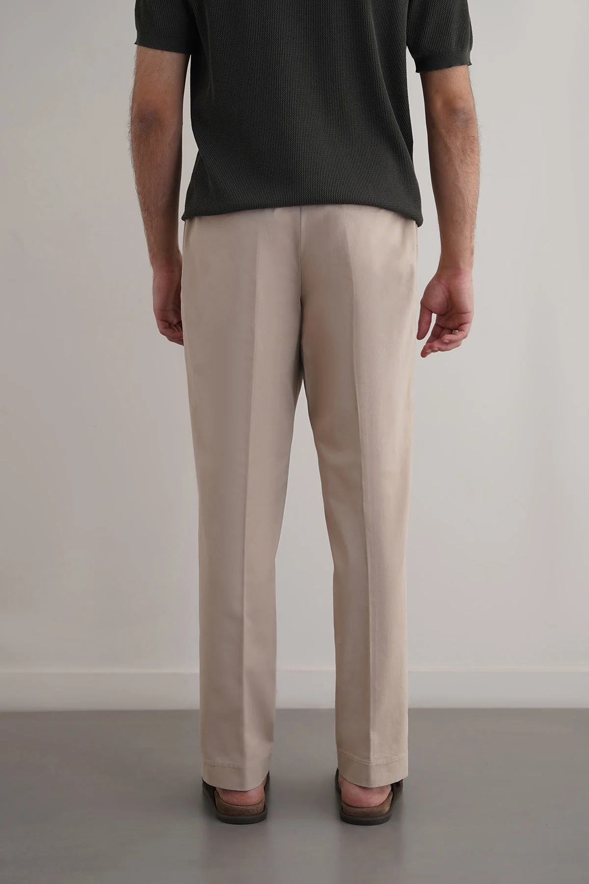 PLEATED COTTON TROUSERS - Image 5