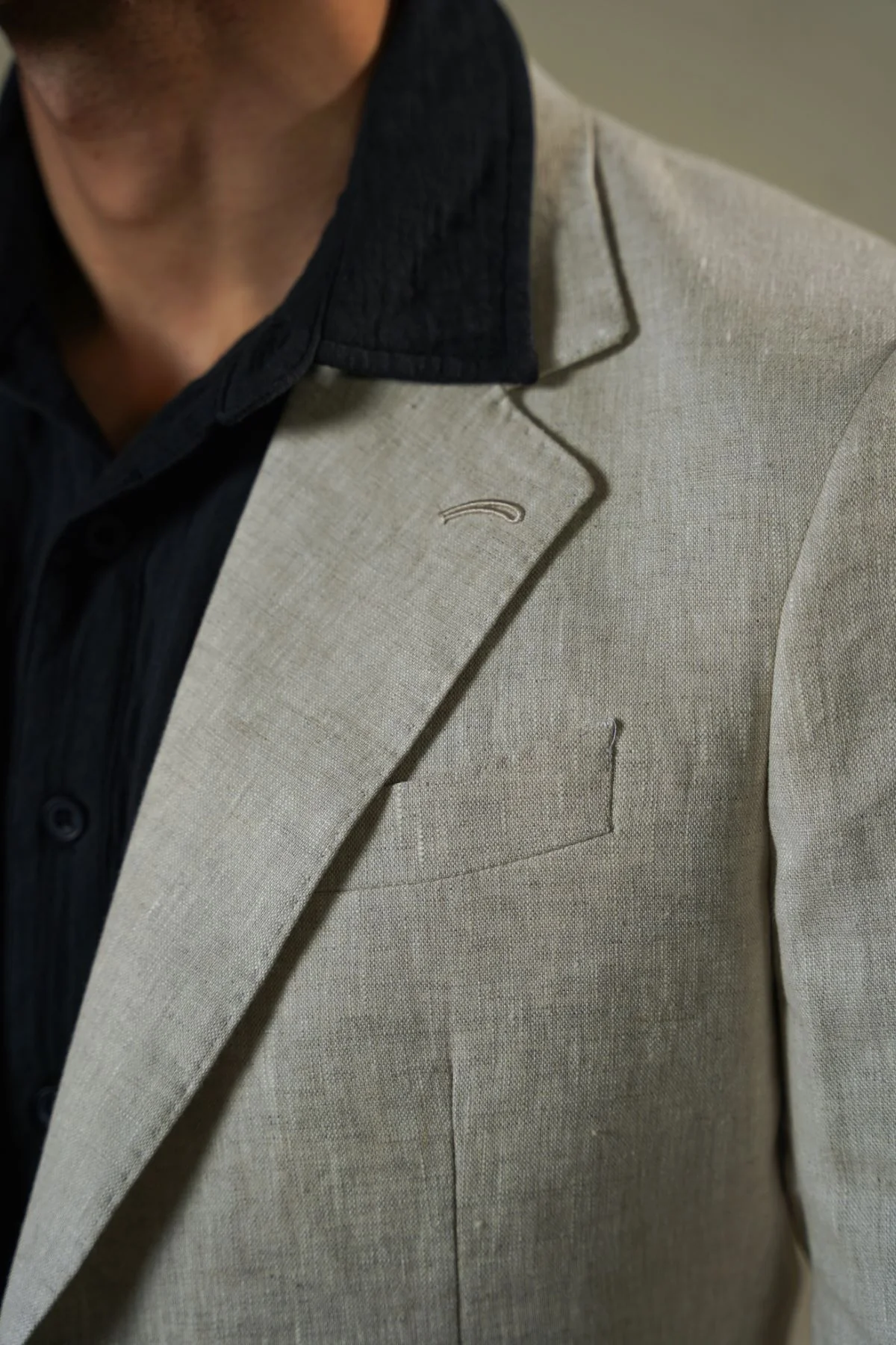 PREMIUM LINEN BLAZER - Image 3