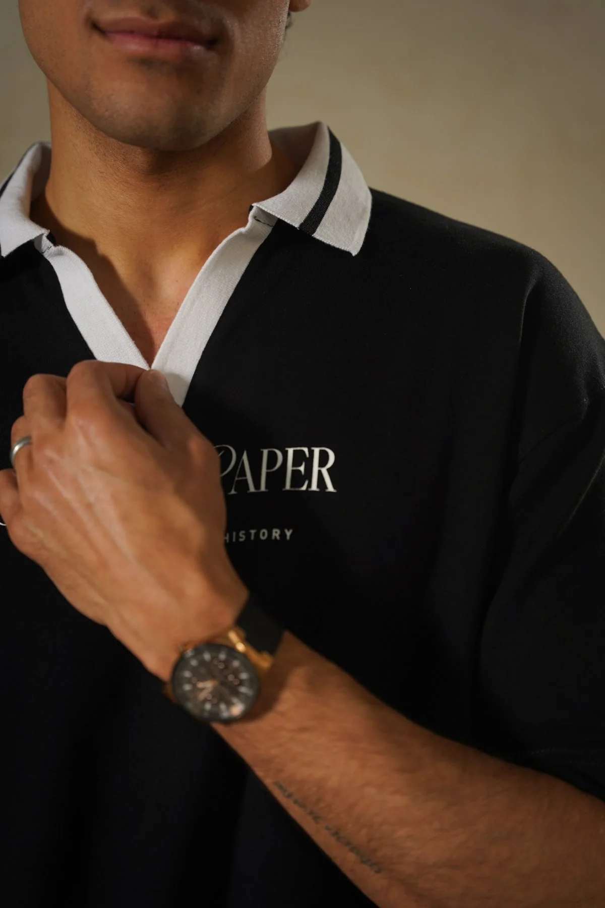 PRINTED POLO TEE - Image 5