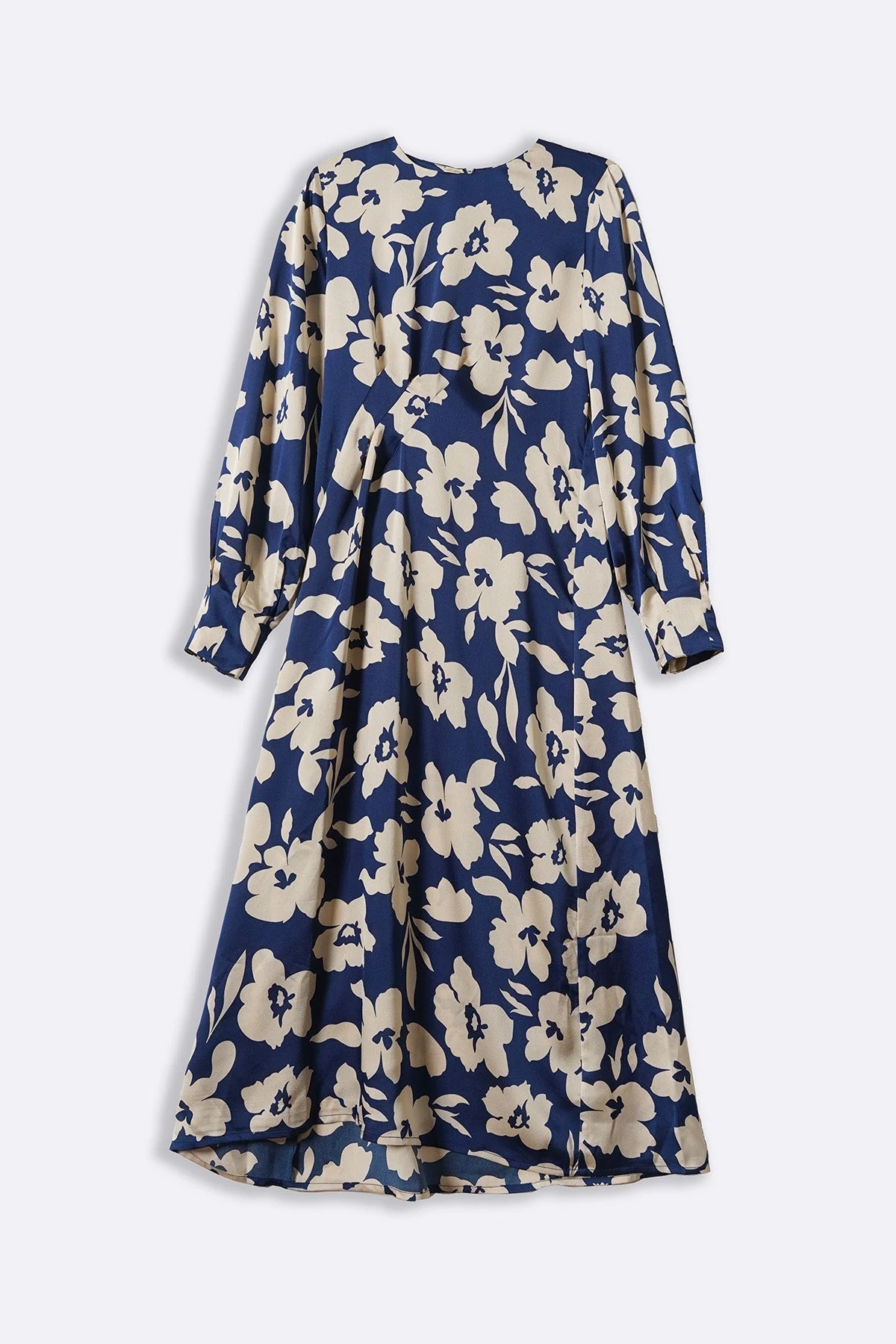 PRINTED SILK DRESS
