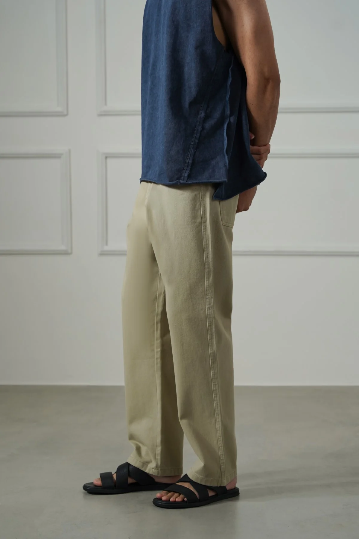 PULL-ON TWILL JEANS - Image 5