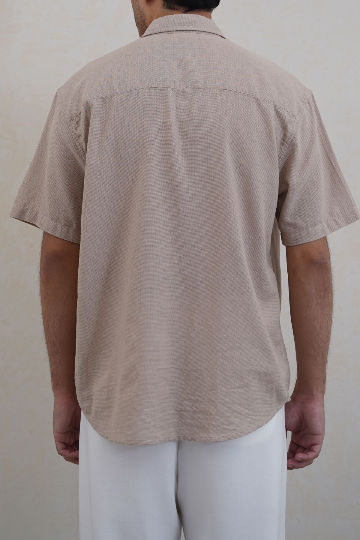 RELAXED DOBBY SHIRT - Image 4