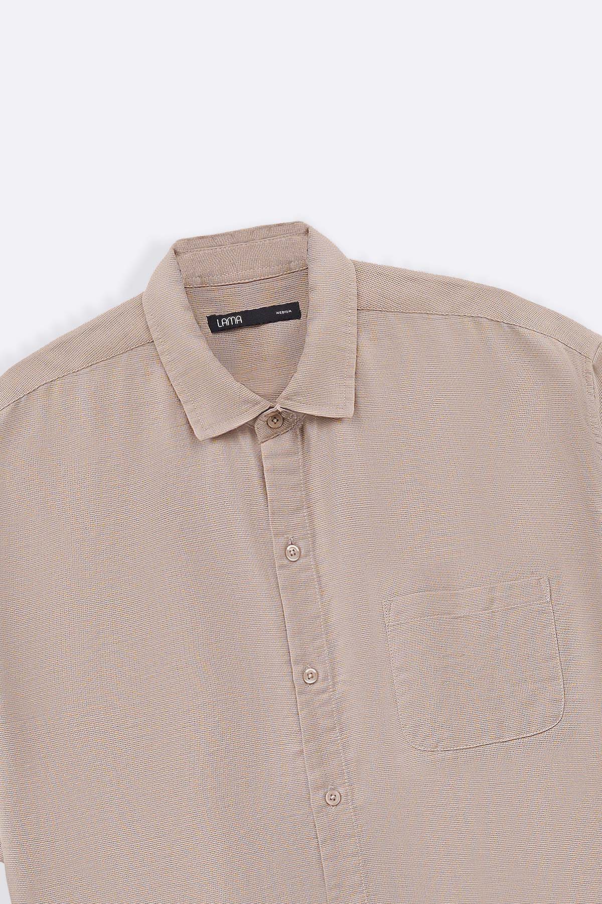 RELAXED DOBBY SHIRT - Image 7